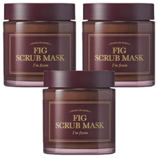 I'm from 無花果磨砂面膜 溫和去角質 深層清潔毛孔 改善暗沉 保濕滋潤 純素配方, 120g, 3個