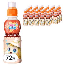 웅진 캐치 티니핑 복숭아맛, 200ml, 72개