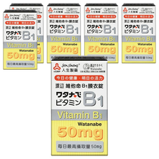 人生 渡邊維他命B1膜衣錠(50mg) 維持能量正常代謝 促進食慾 守護全家健康, 100顆, 6盒