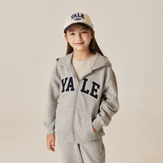 YALE KIDS 兒童貼花連帽拉鍊外套 RKYHZW002