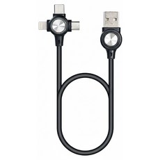 Songwin 尚之宇 萬用快充傳輸線 33g, 120cm, 黑色, 1條