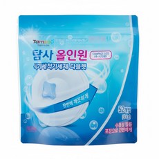 Tamsaa 洗碗機專用多合一洗碗錠 52顆 水溶性薄膜包裝, 416g, 1袋