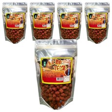 埔里鎮農會 紅麴花生 100%台灣新鮮飽滿花生仁 香酥健康 下酒配茶最佳選擇, 250g, 5包