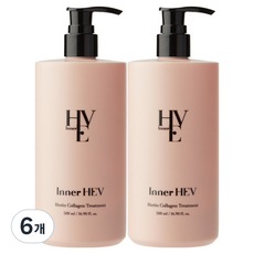 이너해브 여성용 비오틴 콜라겐 트리트먼트 플로럴머스크향, 6개, 500ml