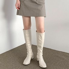 RABLE 皮革修身長靴