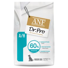 ANF 닥터프로 독 처방식 사료, 피부/피모+알러지, 1.2kg, 1개