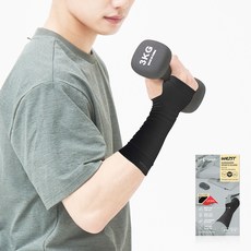 sunmaskin 萊卡護腕 2入, 1組, 黑色