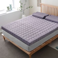 러버앳홈 천연라텍스 매트리스 + 방수 속커버 + 겉커버 세트