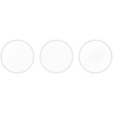 구스페리 갤럭시워치 풀커버 자가복원 TPU 액정보호필름 3매, 투명, 3개