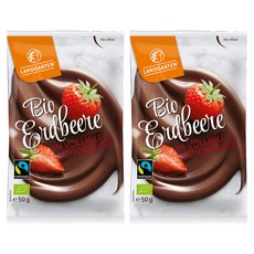 Landgarten 草莓牛奶巧克力球, 2包, 50g