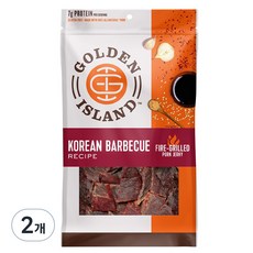 잭링크스 골든아일랜드 포크 저키 바비큐 육포, 255g, 2개