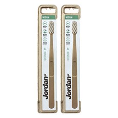 Jordan Green Clean 牙刷 隨機出貨, 1入, 2個