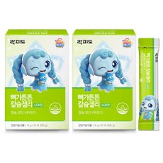 Lacfido 鈣果凍條 蘋果口味 15包入, 225g, 2盒