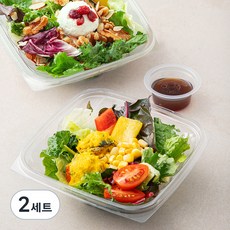 프레쉬팜 리코타 발사믹 샐러드 160g + 단호박 콘 샐러드 160g, 320g, 2세트