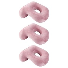 MINIPLE 午睡牽引枕, 蜜桃粉, 3個