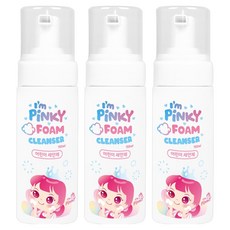 아임핑키 키즈 페이셜 폼 클렌저, 150ml, 3개