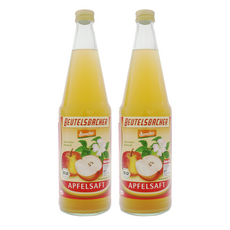 Beutelsbacher 蘋果汁, 2個, 700ml