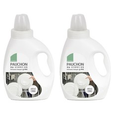 뽀숑 식기세척기 액상형 세제, 650ml, 2개