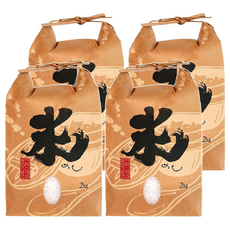 Well Life 悅生活 谷穗 富山縣天皇御用越光米 100%日本直送, 2kg, 4個, 特A級