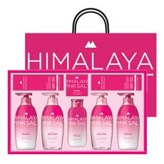 히말라야핑크솔트 로즈에디션 선물세트 + 쇼핑백, 1세트
