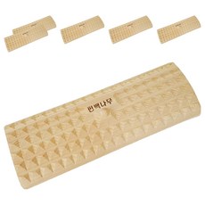 HINOKI ART 扁柏木金字塔足部指壓板 小, 單一顏色, 6個