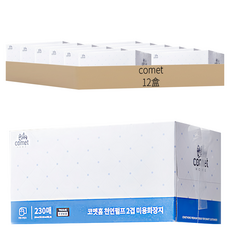comet 雙層紙漿面紙, 1入, 12盒