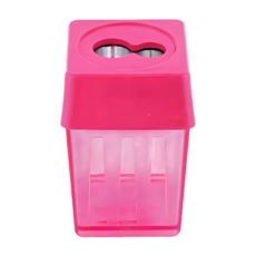 KUM 庫姆 228 M2 鎂製集屑盒雙孔削筆器 德國製造, 顏色隨機, 1個