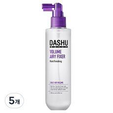 DASHU 日常蓬鬆空氣感定型噴霧, 5個, 200ml
