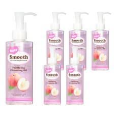 BCL BABY SMOOTH 蜜桃卸妝油 145ml，含桃子萃取物, 6瓶