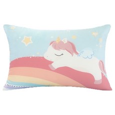 MYHOUSE 兒童獨角獸卡通角色絎縫枕頭套, 艾莉