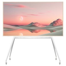 TCL 4K QLED 프레임 TV, 140cm(55인치), 55A300W, 거치대형, 방문설치