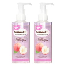 BCL BABY SMOOTH 蜜桃卸妝油 145ml，含桃子萃取物, 2瓶