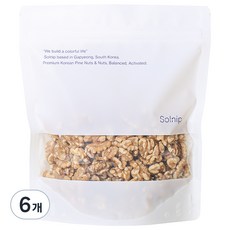 松葉 充滿香醇風味 美國產核桃, 350g, 6個