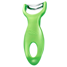 SHIMOMURA 下村 Fru-Veggie 蘆筍削皮刀, 綠色, 1個