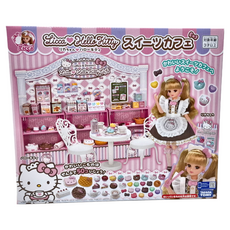 TAKARA TOMY Licca 莉卡娃娃 Kitty 甜點屋 不附玩偶, 1組