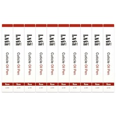 Elvia 指緣油筆 玫瑰, 3ml, 10個