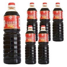 良泉 特級醬油 (非基因改造黃豆釀造 家庭號), 1000cc, 6瓶