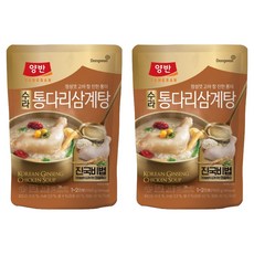 양반 수라 통다리 삼계탕, 460g, 2개