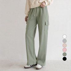 앤드스타일 여성용 숏/롱 루디 카고 밴딩 트레이닝 팬츠 261908