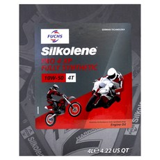 FUCHS SILKOLENE 全合成機油 10W-50 4T, PRO 4 XP, 1個