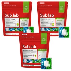 Sauber Sauber Lab 洗衣蘇打強效洗衣膠囊, 3個, 30入