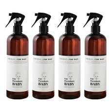 페르바도 칙베이비 아기소독제 토이클리너 살균스프레이, 500ml, 4개