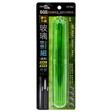 minono 米諾諾 玻璃吸管組 直型, 1個, 1組