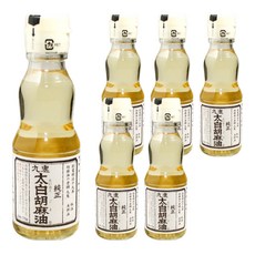 九鬼太白芝麻油-日本純正 風味清淡 適用於各式料理 健康美味, 170g, 6瓶