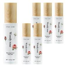 STAR KING 星之冠 木質玫瑰身體香氛噴霧 30ml, 6瓶