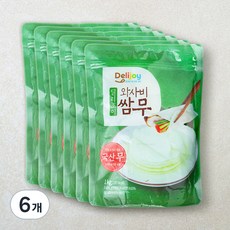 딜리조이 와사비쌈무, 1kg, 6개