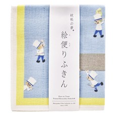 蚊帳的夢Naramachi丸山纖維 抹布 35x40cm 100%棉, 相撲, 1個