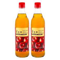 台糖 蘋果醋, 2個, 600ml