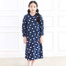 키즈라인 여아용 슬립 원피스 잠옷