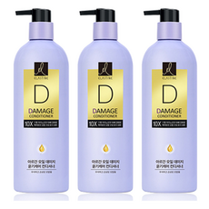 엘라스틴 데미지 윤기케어 10X 컨디셔너, 3개, 680ml